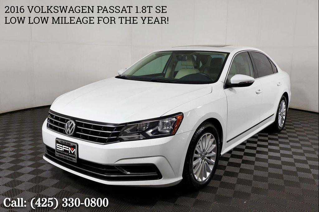 used 2016 Volkswagen Passat car, priced at $14,998