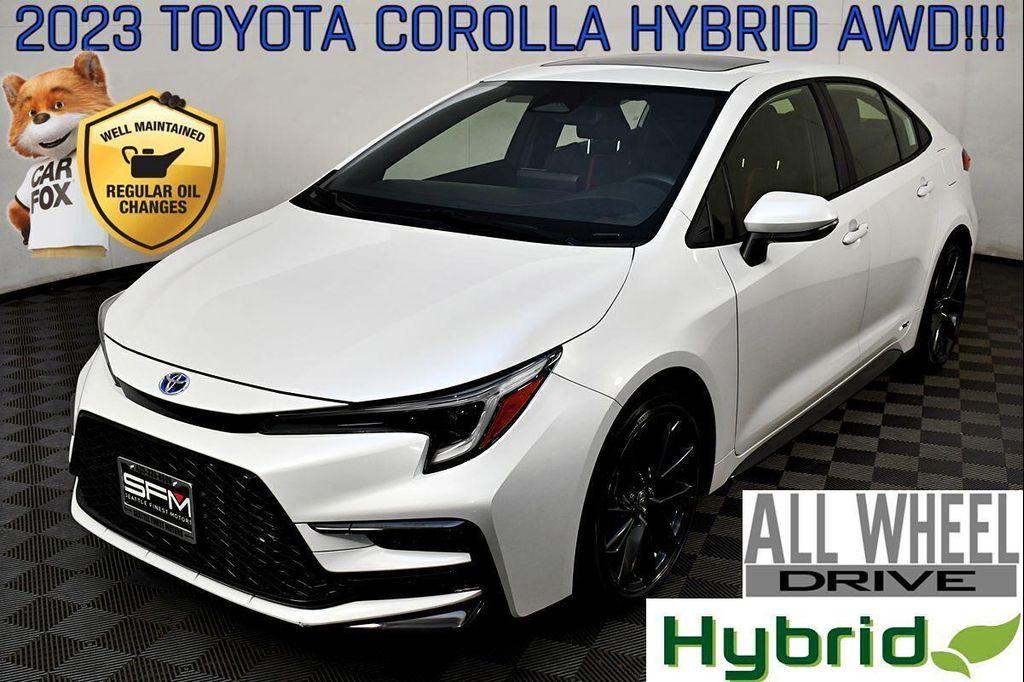 used 2023 Toyota Corolla Hybrid car, priced at $24,649