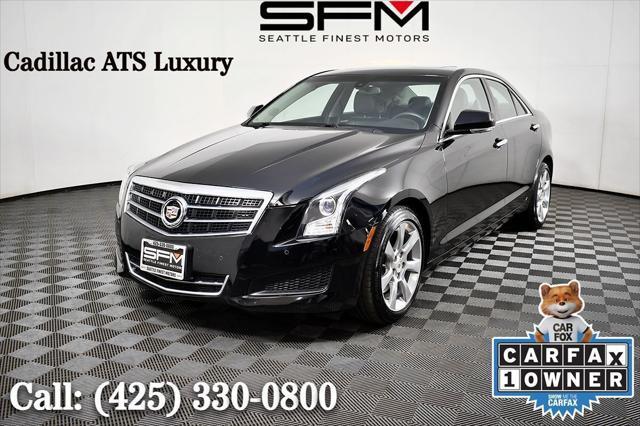 used 2014 Cadillac ATS car, priced at $10,989