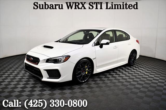 used 2018 Subaru WRX STI car, priced at $29,500