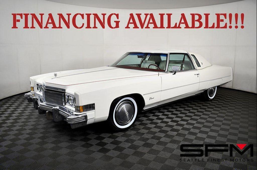used 1974 Cadillac Eldorado car, priced at $21,500