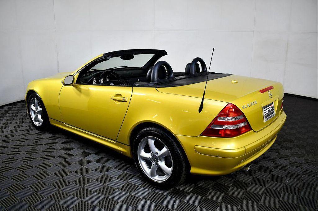 used 2001 Mercedes-Benz SLK-Class car, priced at $8,999