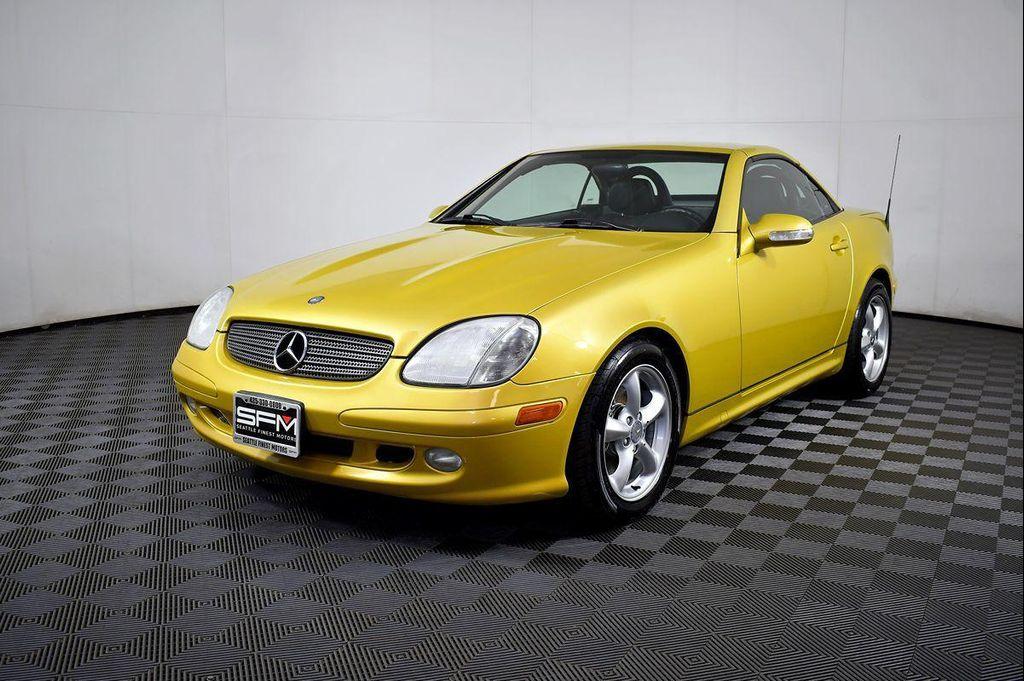 used 2001 Mercedes-Benz SLK-Class car, priced at $8,999