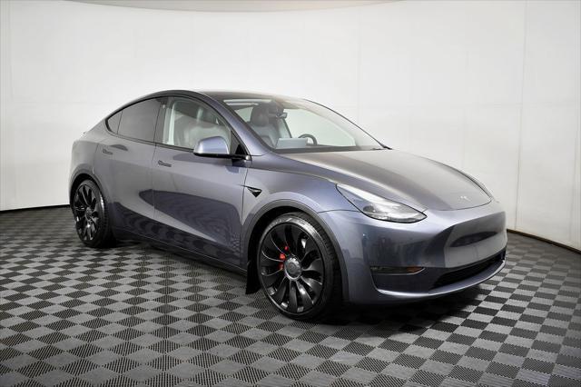 used 2021 Tesla Model Y car, priced at $27,999
