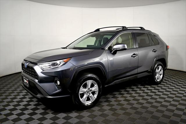 used 2021 Toyota RAV4 Hybrid car, priced at $15,998
