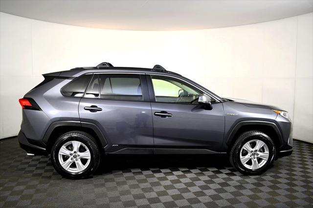 used 2021 Toyota RAV4 Hybrid car, priced at $15,998