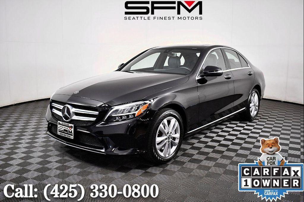 used 2019 Mercedes-Benz C-Class car, priced at $22,750