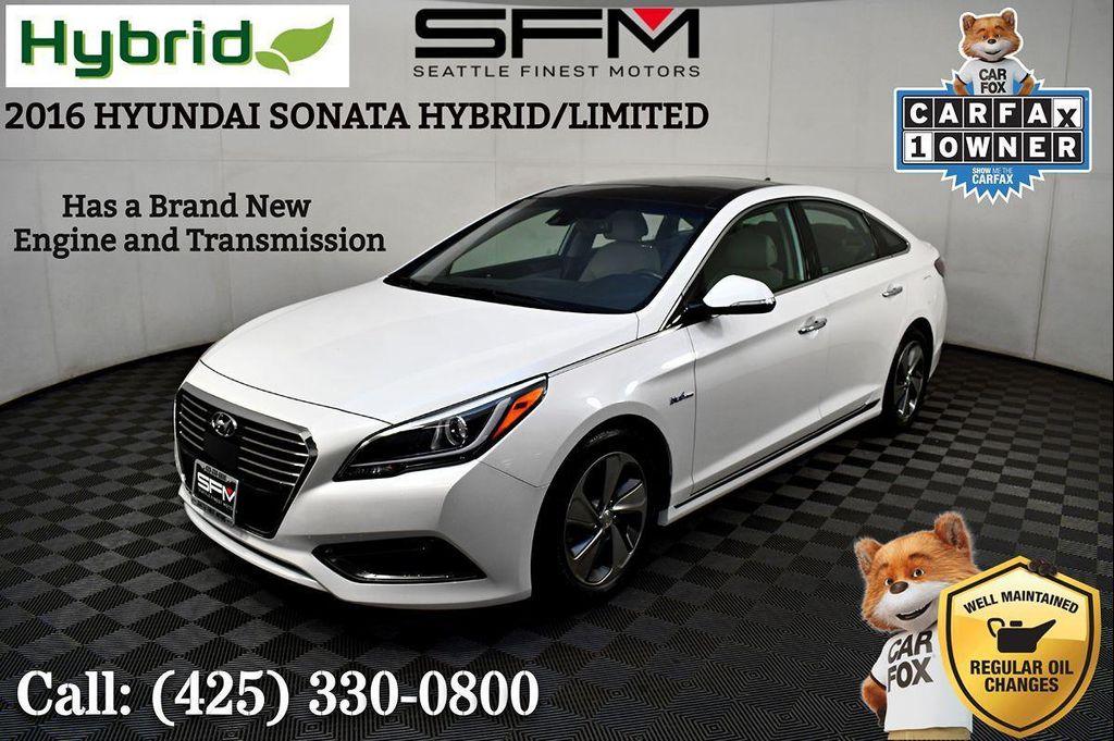 used 2016 Hyundai Sonata Hybrid car, priced at $11,000