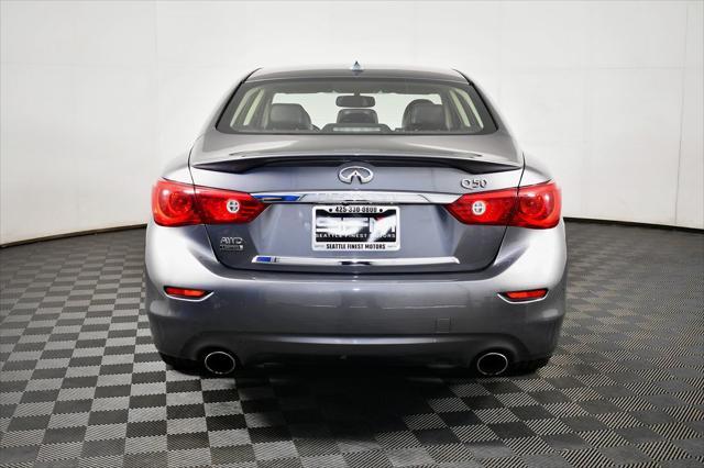 used 2015 INFINITI Q50 car, priced at $16,700