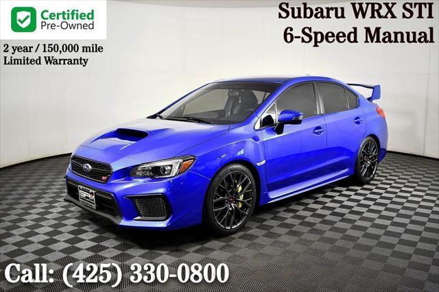 used 2019 Subaru WRX STI car, priced at $29,500