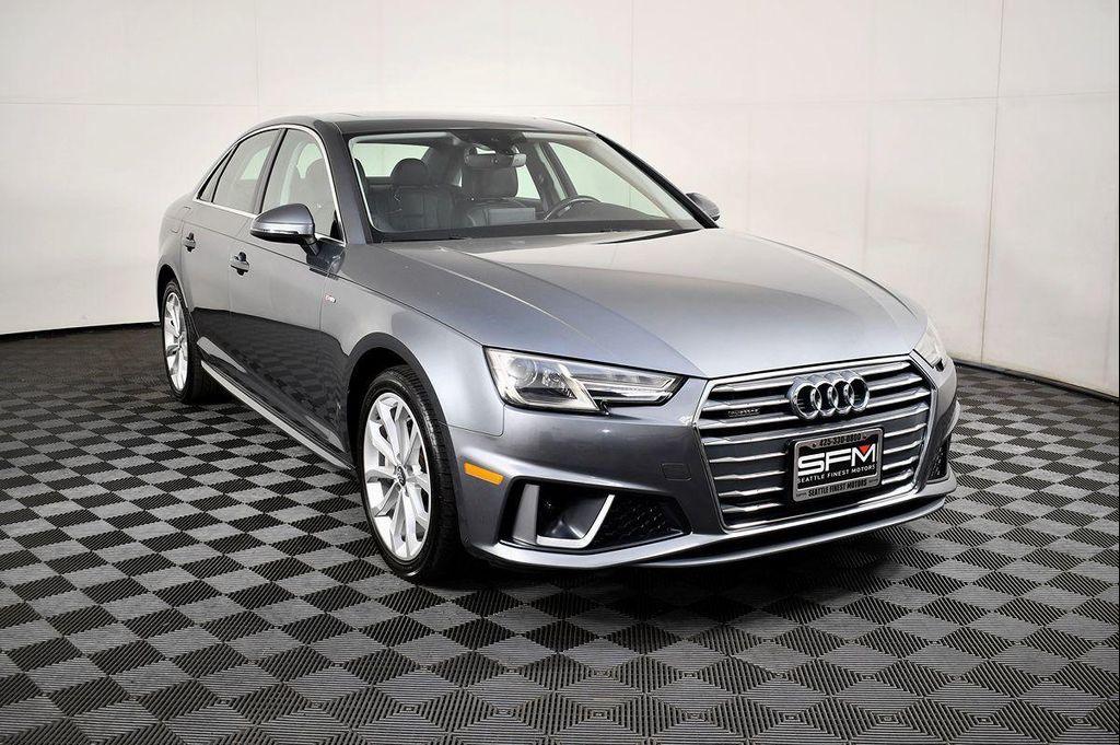 used 2019 Audi A4 car, priced at $18,500