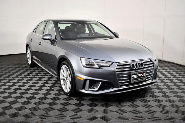 used 2019 Audi A4 car, priced at $19,999