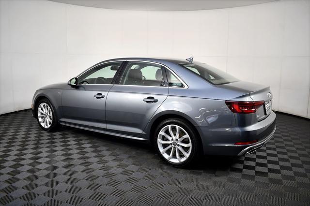 used 2019 Audi A4 car, priced at $19,999