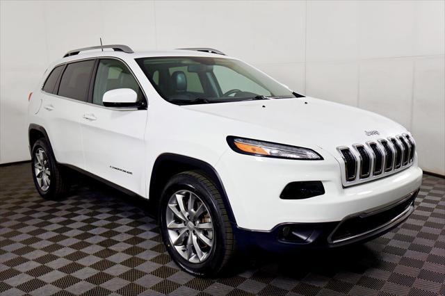 used 2018 Jeep Cherokee car, priced at $18,998