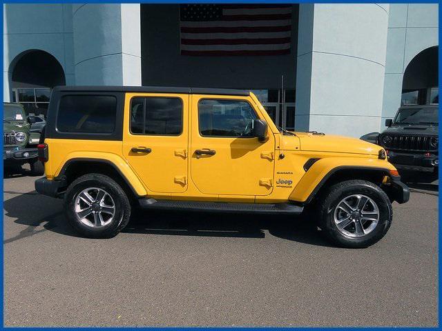 used 2021 Jeep Wrangler Unlimited car, priced at $36,987