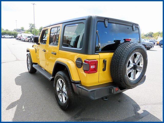 used 2021 Jeep Wrangler Unlimited car, priced at $36,987