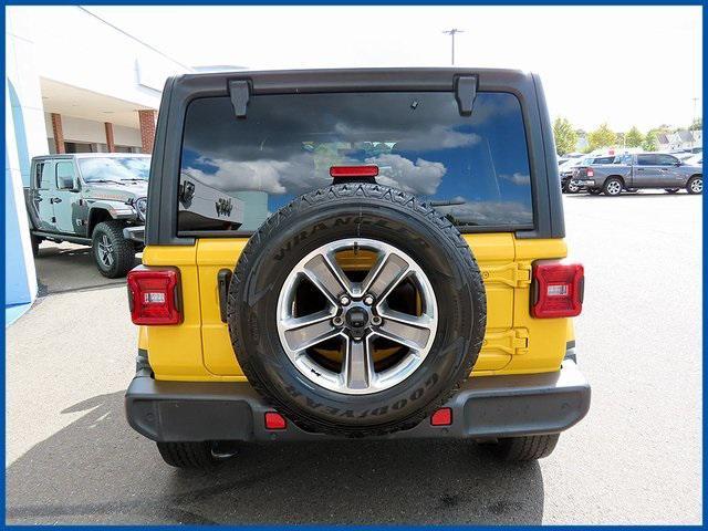 used 2021 Jeep Wrangler Unlimited car, priced at $36,987