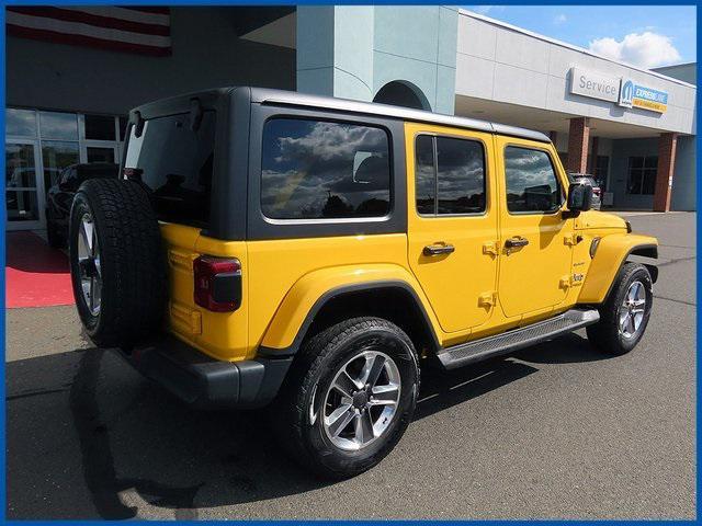 used 2021 Jeep Wrangler Unlimited car, priced at $36,987