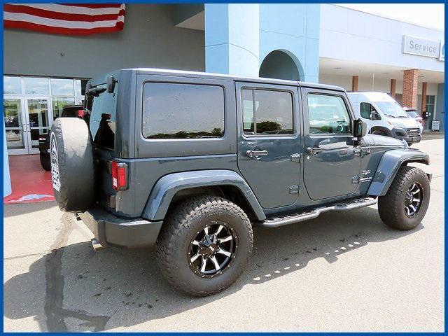 used 2017 Jeep Wrangler Unlimited car, priced at $21,987