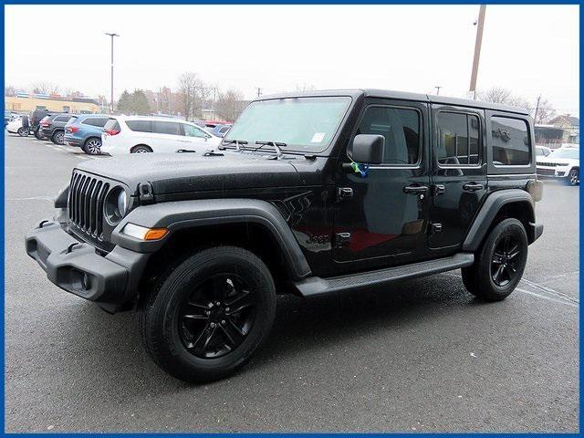 used 2020 Jeep Wrangler Unlimited car, priced at $32,469