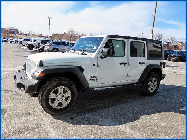 used 2021 Jeep Wrangler Unlimited car, priced at $29,987