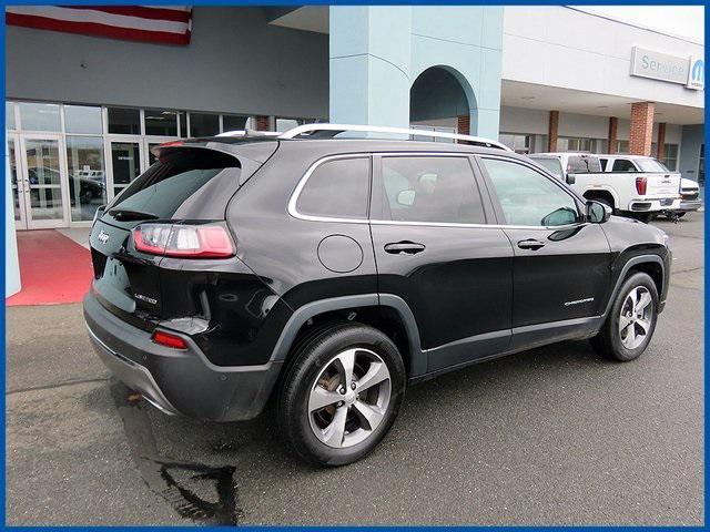 used 2021 Jeep Cherokee car, priced at $26,987