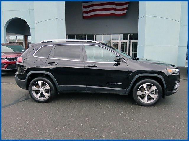 used 2021 Jeep Cherokee car, priced at $26,987