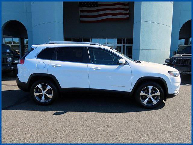 used 2021 Jeep Cherokee car, priced at $27,987