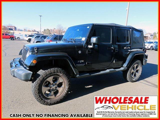 used 2016 Jeep Wrangler Unlimited car, priced at $13,500