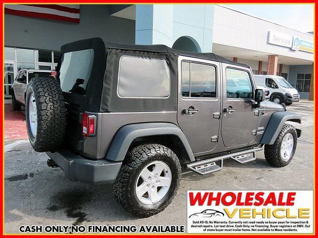 used 2017 Jeep Wrangler Unlimited car, priced at $19,987