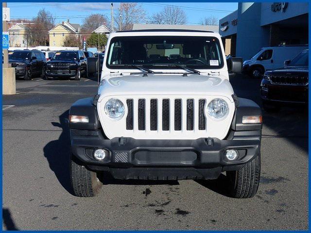 used 2021 Jeep Wrangler Unlimited car, priced at $32,987