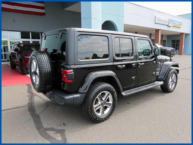 used 2021 Jeep Wrangler Unlimited car, priced at $23,987