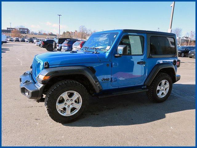 used 2022 Jeep Wrangler car, priced at $29,987