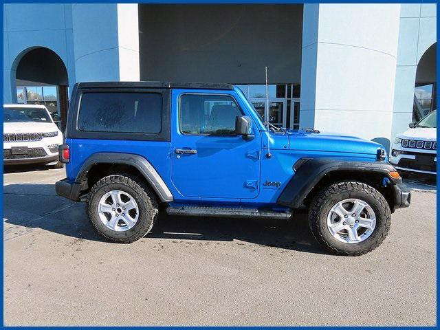 used 2022 Jeep Wrangler car, priced at $29,987