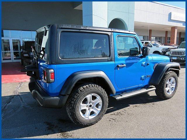 used 2022 Jeep Wrangler car, priced at $29,987