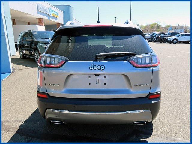 used 2021 Jeep Cherokee car, priced at $27,299
