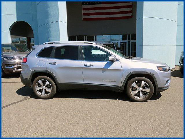 used 2021 Jeep Cherokee car, priced at $27,842