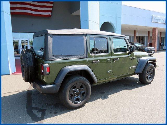 used 2021 Jeep Wrangler Unlimited car, priced at $28,988