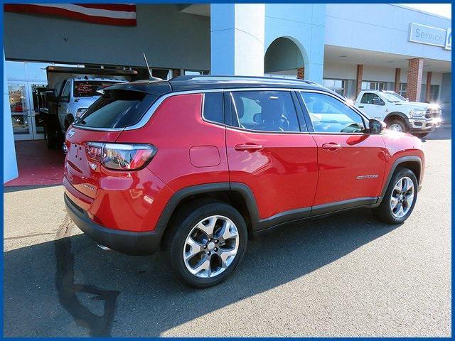 used 2021 Jeep Compass car, priced at $21,987