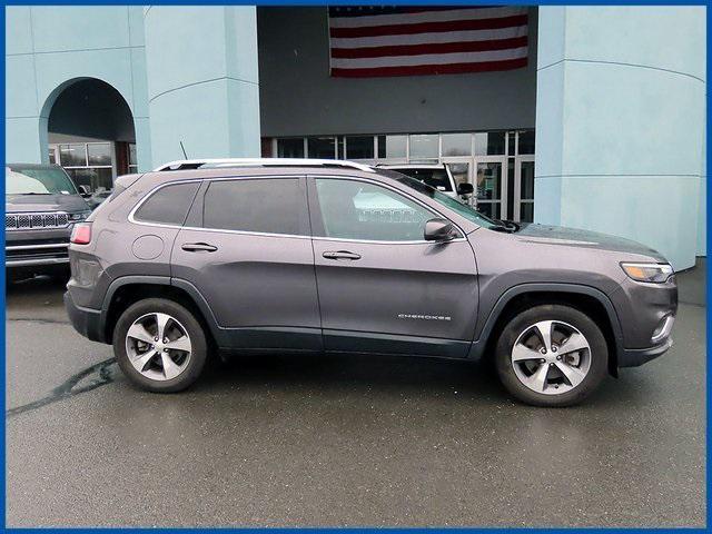 used 2021 Jeep Cherokee car, priced at $27,961