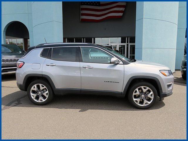 used 2021 Jeep Compass car, priced at $23,831