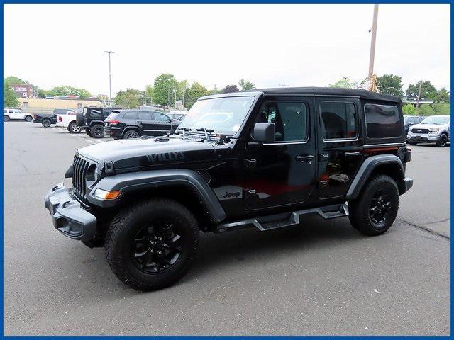 used 2021 Jeep Wrangler car, priced at $28,987
