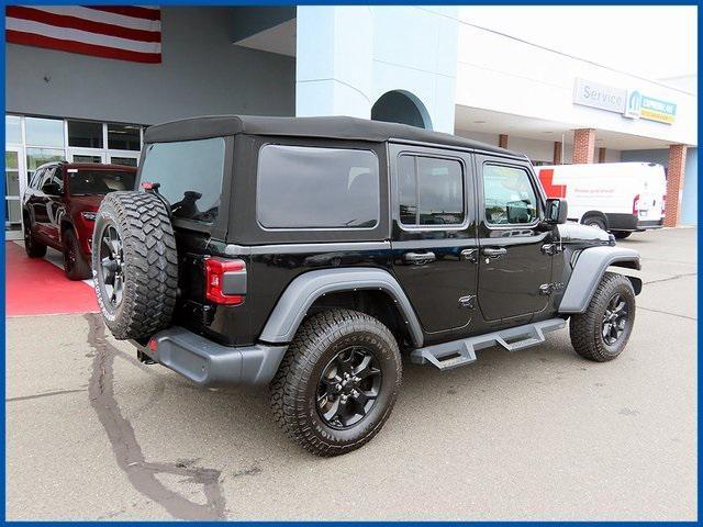 used 2021 Jeep Wrangler car, priced at $28,987