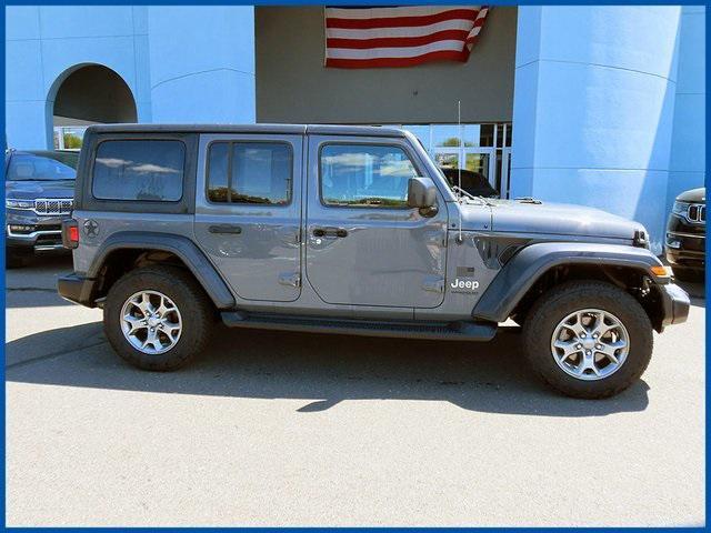 used 2020 Jeep Wrangler Unlimited car, priced at $23,987