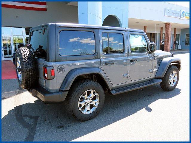 used 2020 Jeep Wrangler Unlimited car, priced at $23,987