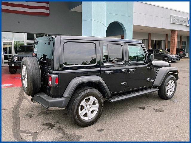 used 2021 Jeep Wrangler Unlimited car, priced at $32,987