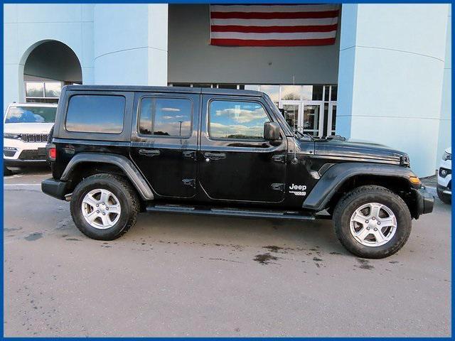 used 2020 Jeep Wrangler Unlimited car, priced at $24,987