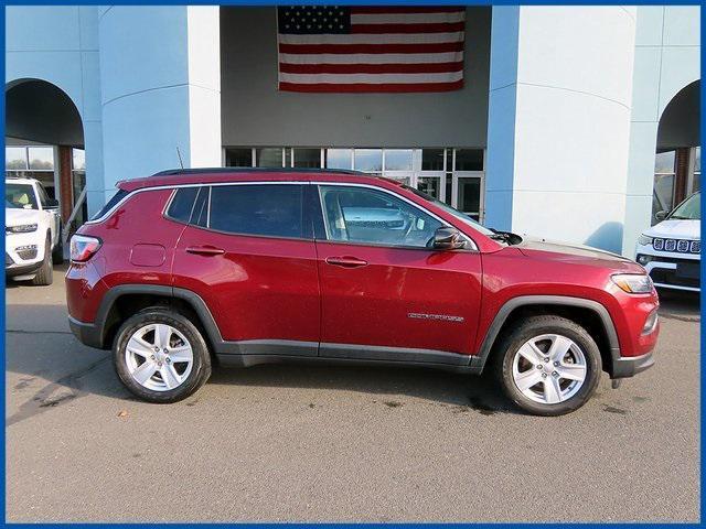 used 2022 Jeep Compass car, priced at $21,987