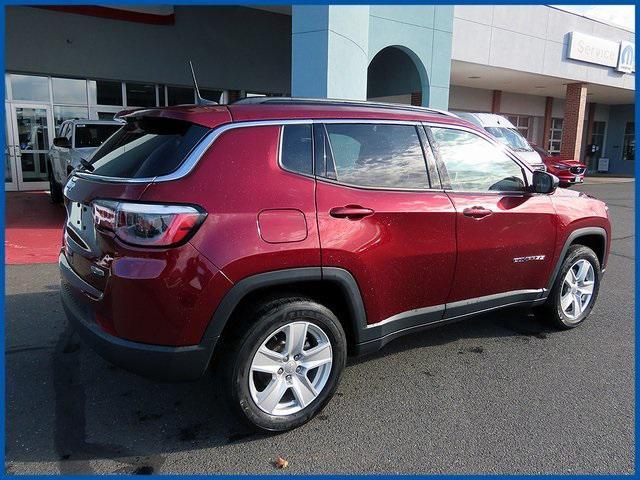 used 2022 Jeep Compass car, priced at $21,987