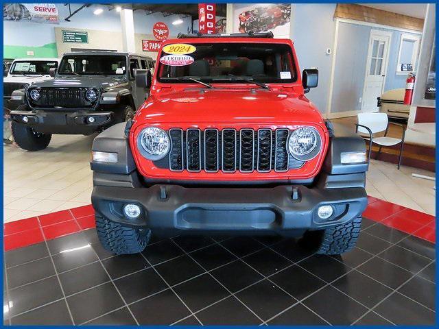 used 2024 Jeep Wrangler car, priced at $39,998